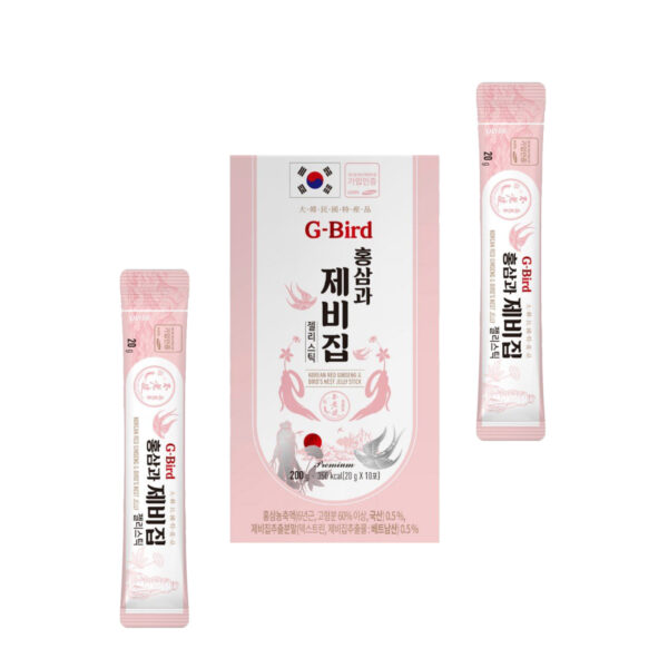 Hồng sâm yến sào G-BIRD (20g x 30 stick dạng thạch) – Daedong