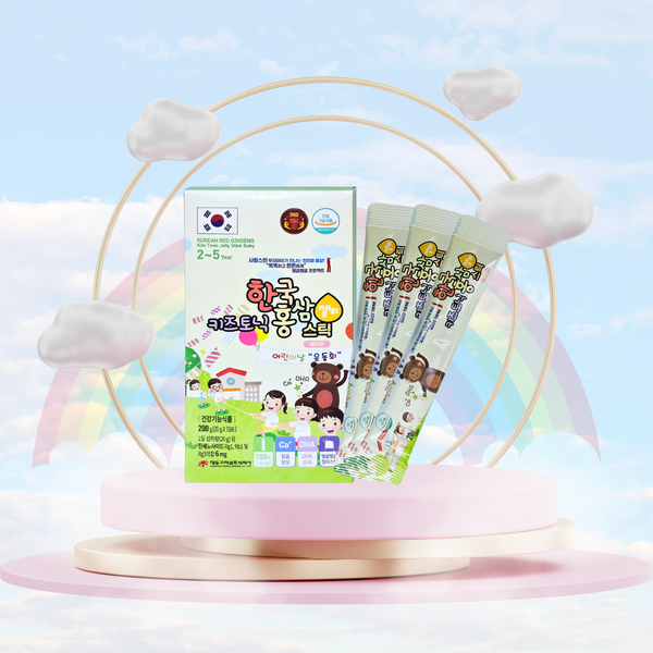 Hồng sâm trẻ em 2-5 tuổi Jelly DKG – thạch stick