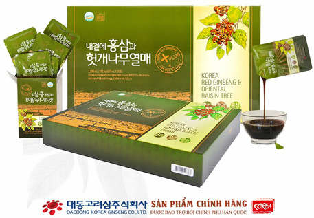 Hồng Sâm Bổ Gan