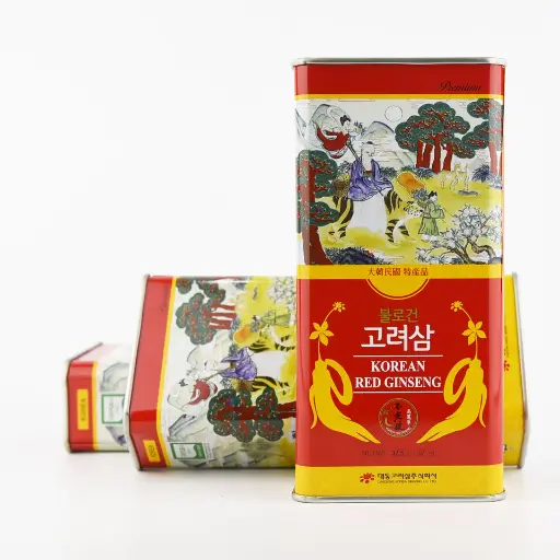 Hồng Sâm Củ Khô Hộp Thiếc HQ (PREMIUM)