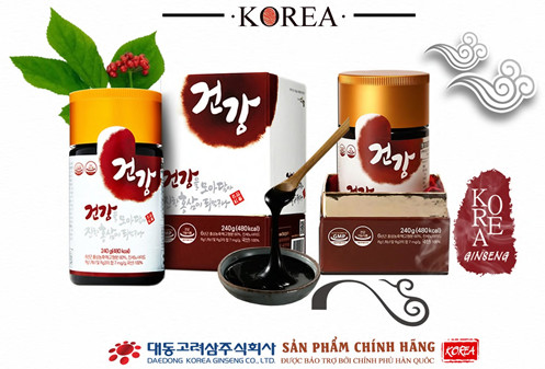 Cao Hồng Sâm Tinh Chất 100%